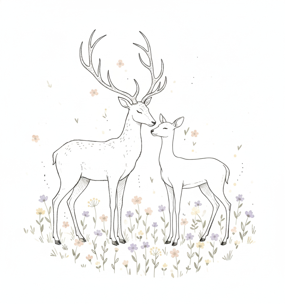 Decorative floral illustration